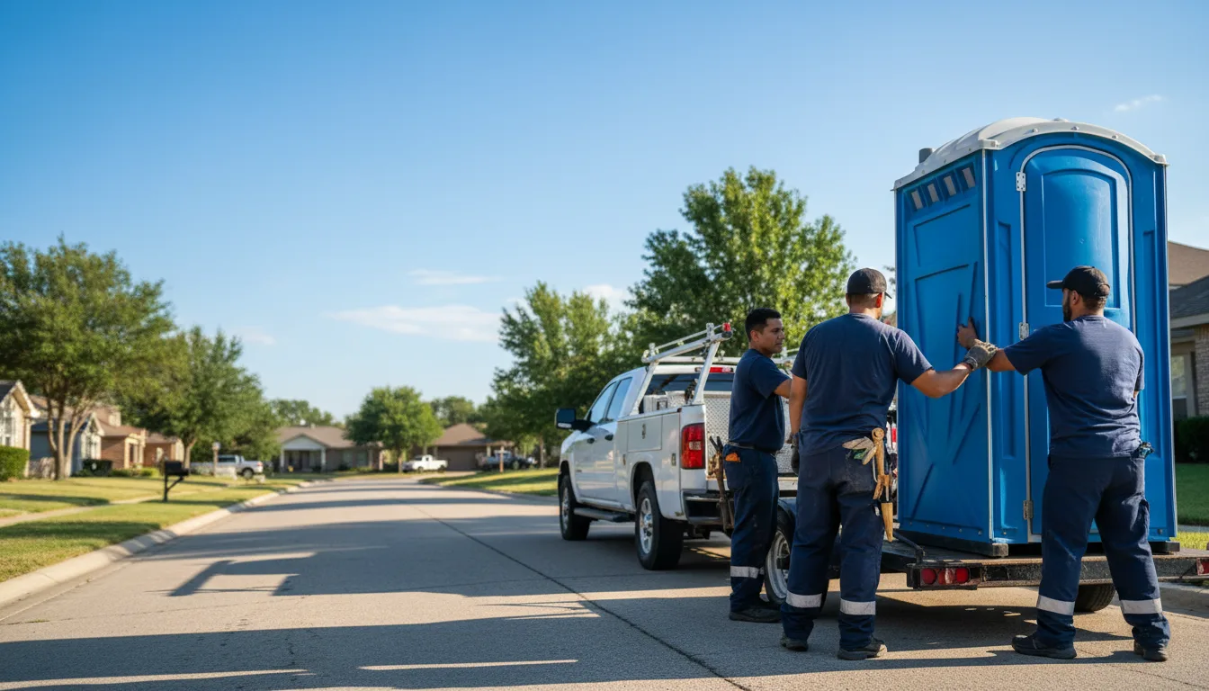 Portable Toilet Rental in New Concord, OH near me